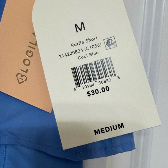 Blogilates Ruffle Short -Cool blue - Picture 5 of 6